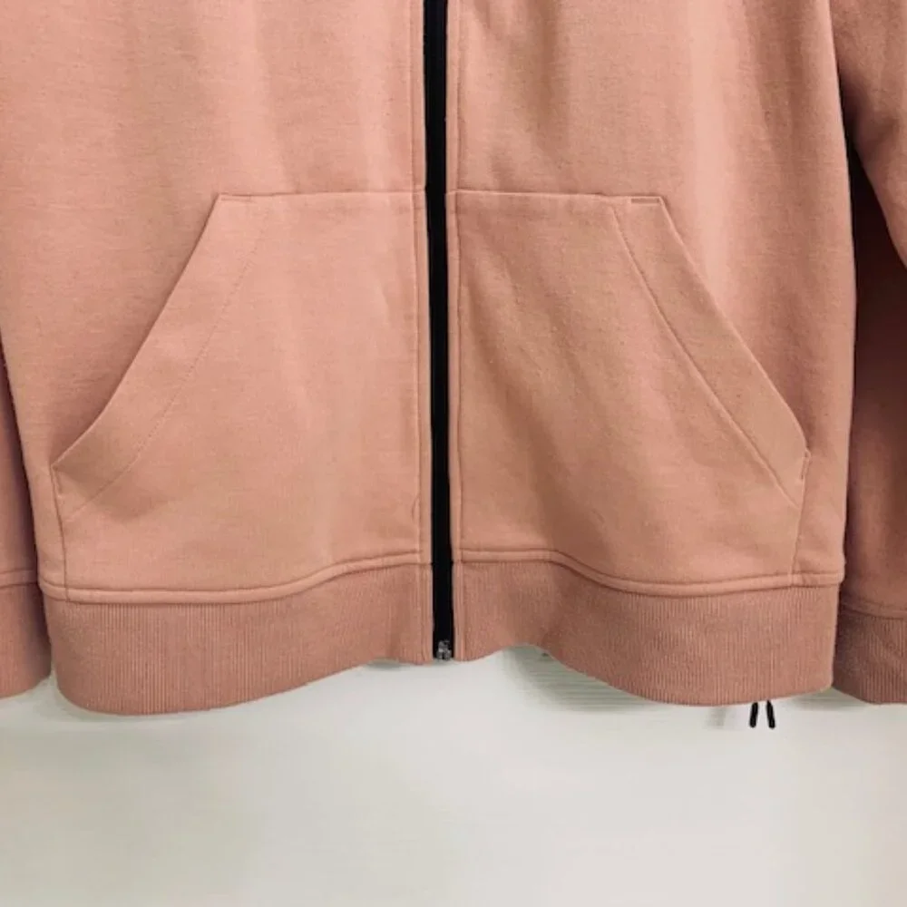 Chico's medium zip up jacket with mesh zippered sides - Picture 4 of 11